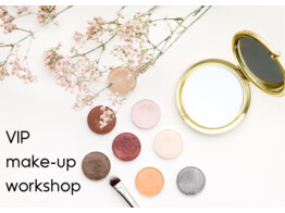 Studio Mino VIP  3 make-up workshops op een dag.