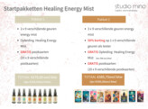 Startpakket 2 Healing Energy Mist