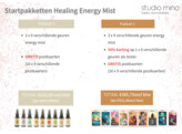 Startpakket 1 Healing energy mist